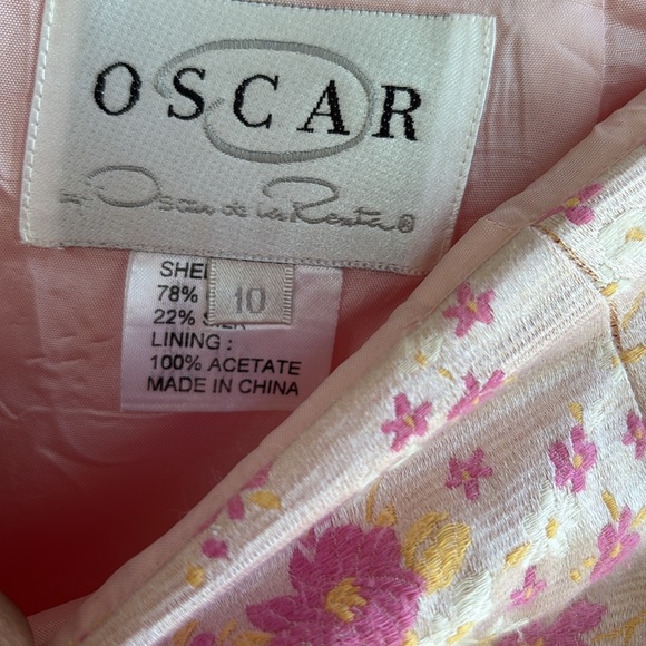 HUGE MARKDOWN!  OSCAR DEL LA RENTA  Floral Pencil Skirt. OMG. THESE COLORS!!!! - Picture 8 of 10